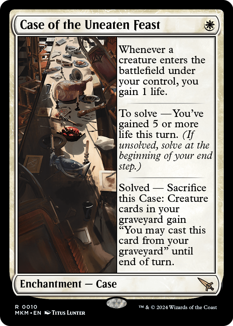 Case of the Uneaten Feast (MKM-010) [Murders at Karlov Manor] Foil