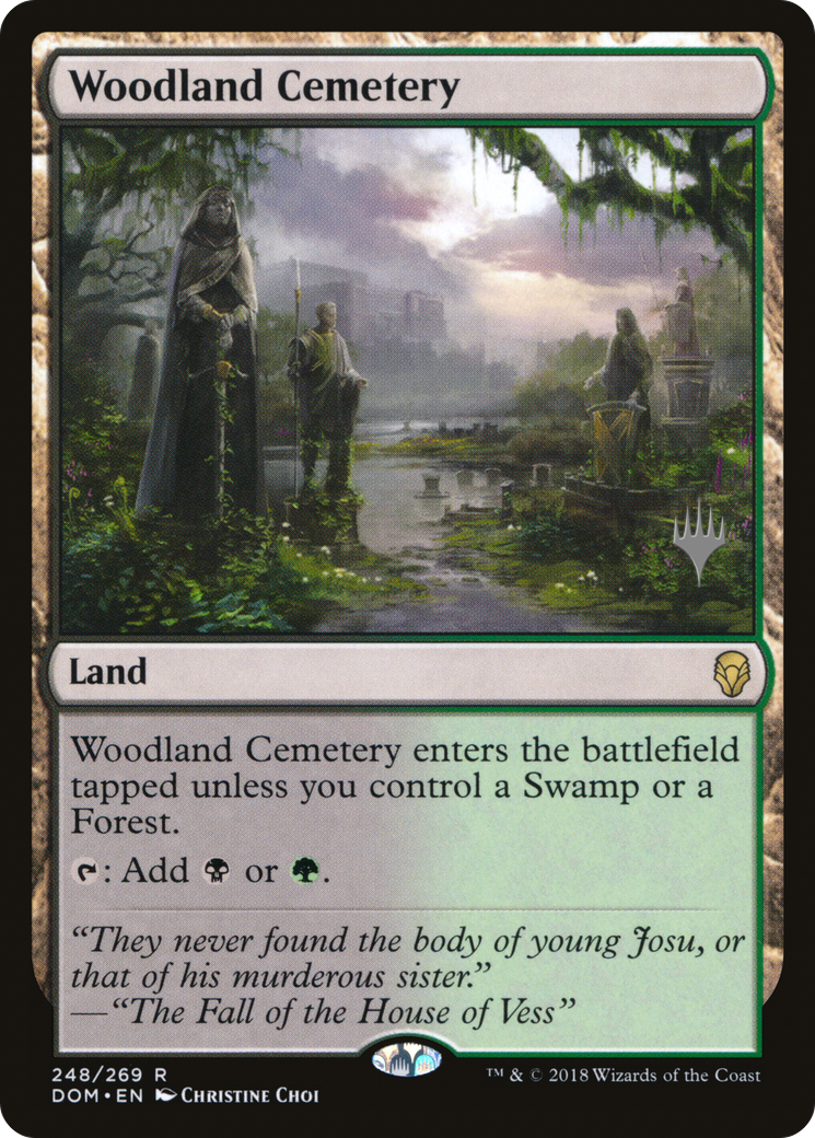 Woodland Cemetery (PPM20-248) [Promo Pack: Dominaria Promos] Foil