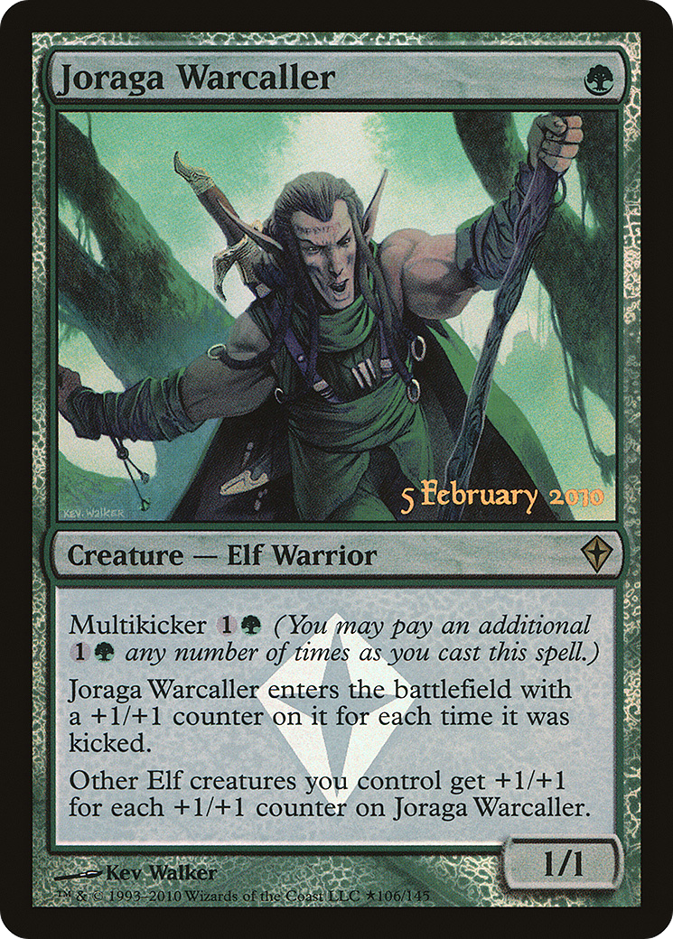 Joraga Warcaller (LARP-106) [Worldwake Promos] Foil