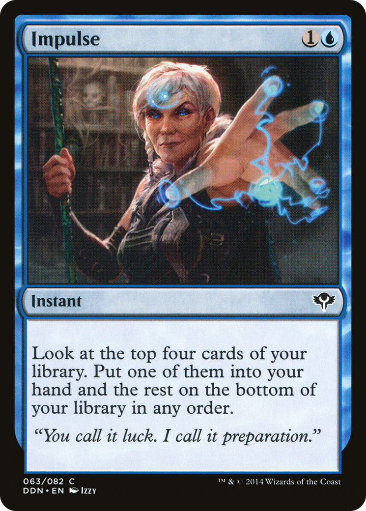 Impulse (DDN-063) [Duel Decks: Speed vs. Cunning]