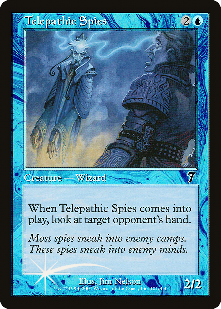 Telepathic Spies (7ED-101★) [7th Edition]