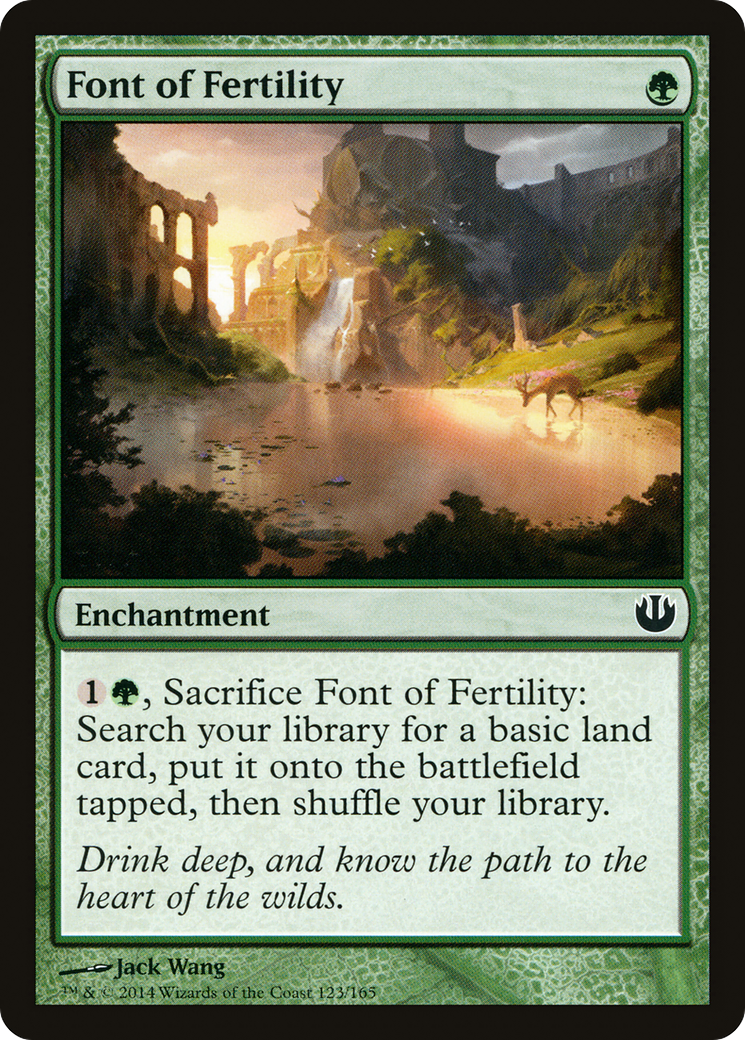 Font of Fertility (JOU-123) [Journey into Nyx] Foil