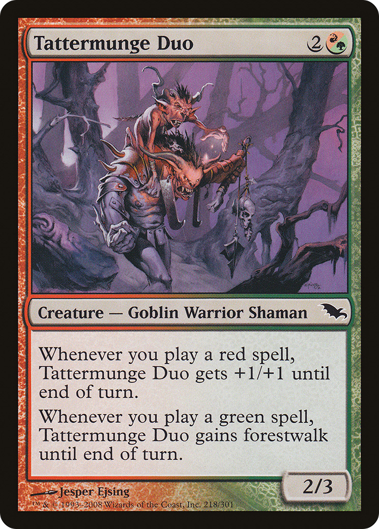 Tattermunge Duo (SHM-218) [Shadowmoor] Foil