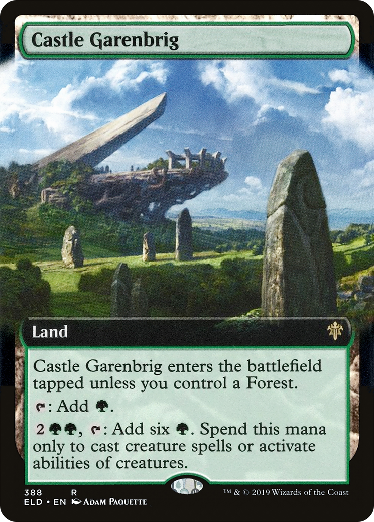 Castle Garenbrig (Extended Art) (ELD-388) [Throne of Eldraine]