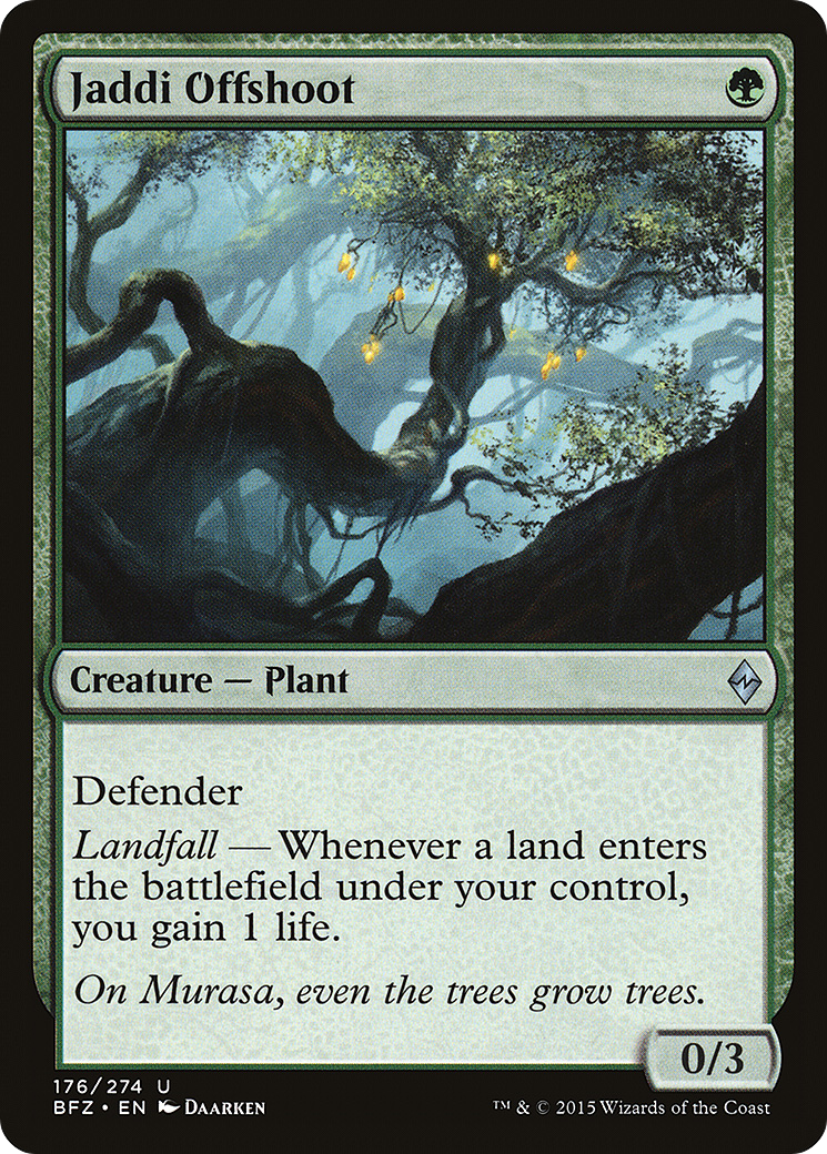 Jaddi Offshoot (BFZ-176) [Battle for Zendikar]