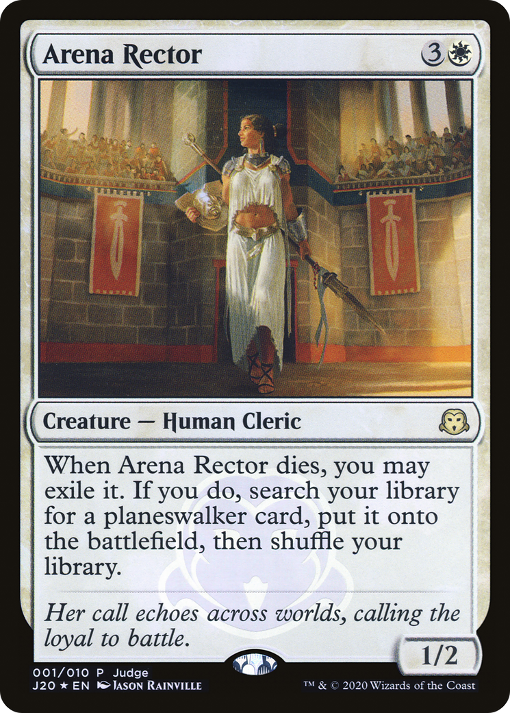 Arena Rector (JDG-001) [Judge Gift Cards 2020] Foil