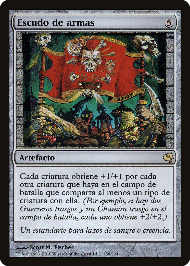 Coat of Arms (Spanish) - "Escudo de armas" (PS11-186) [Salvat 2011]