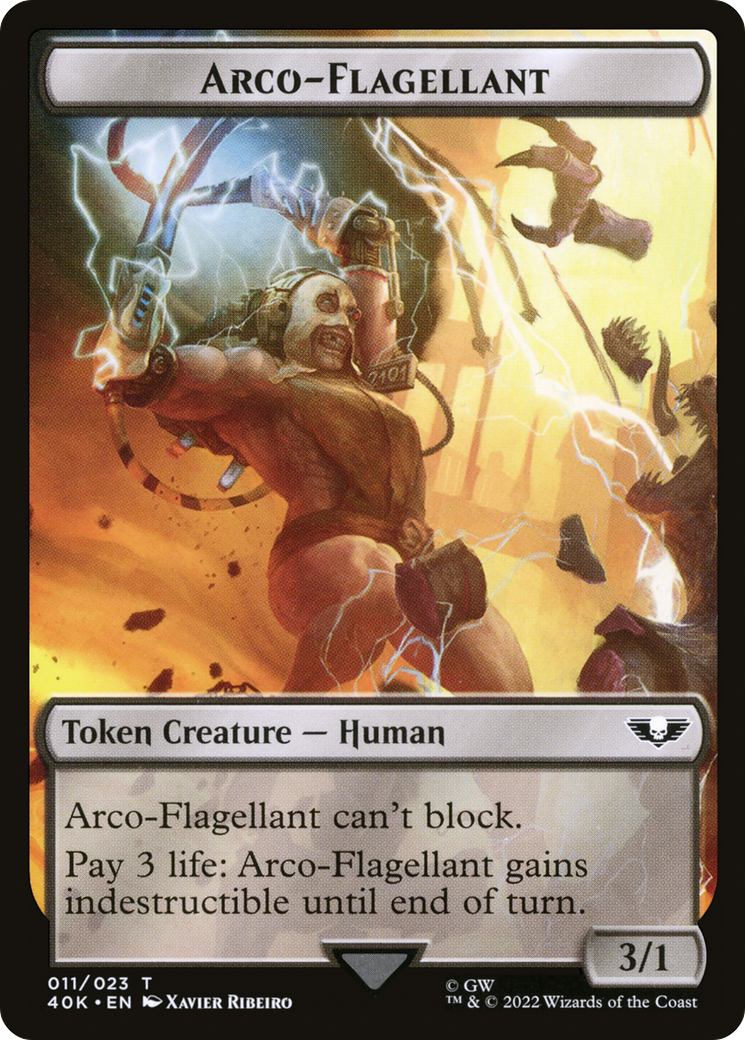 Arco-Flagellant (T40K-011) [Warhammer 40,000 Tokens]