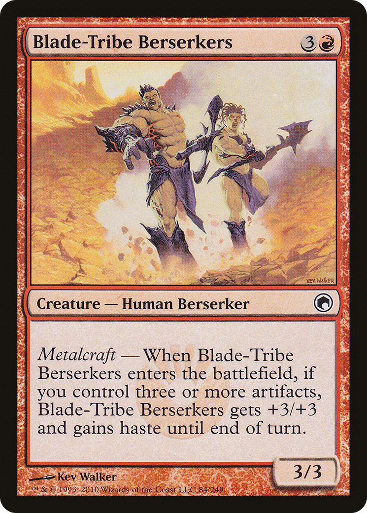 Blade-Tribe Berserkers (SOM-084) [Scars of Mirrodin]