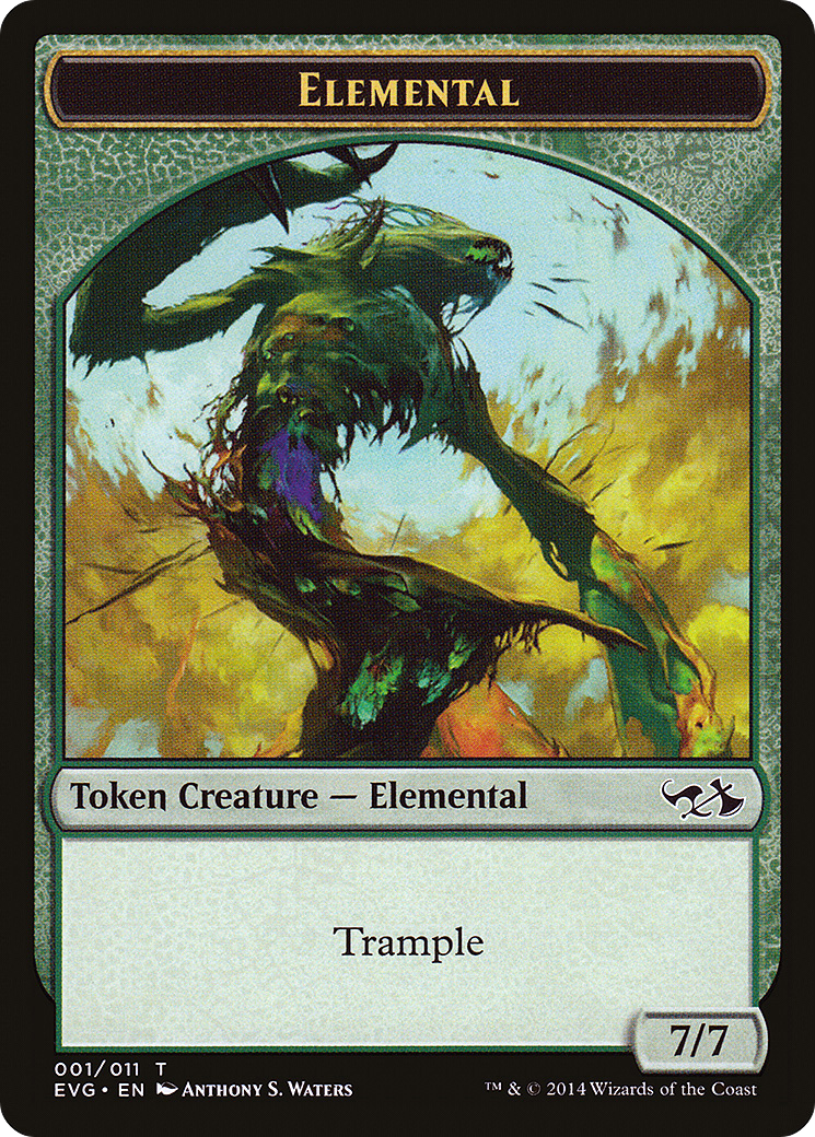 Elemental Token (DD3-001) [Duel Decks Anthology: Elves vs. Goblins Tokens]