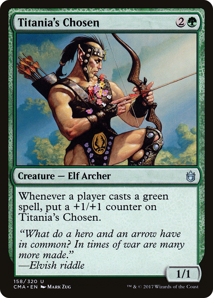 Titania's Chosen (CMA-158) [Commander Anthology]
