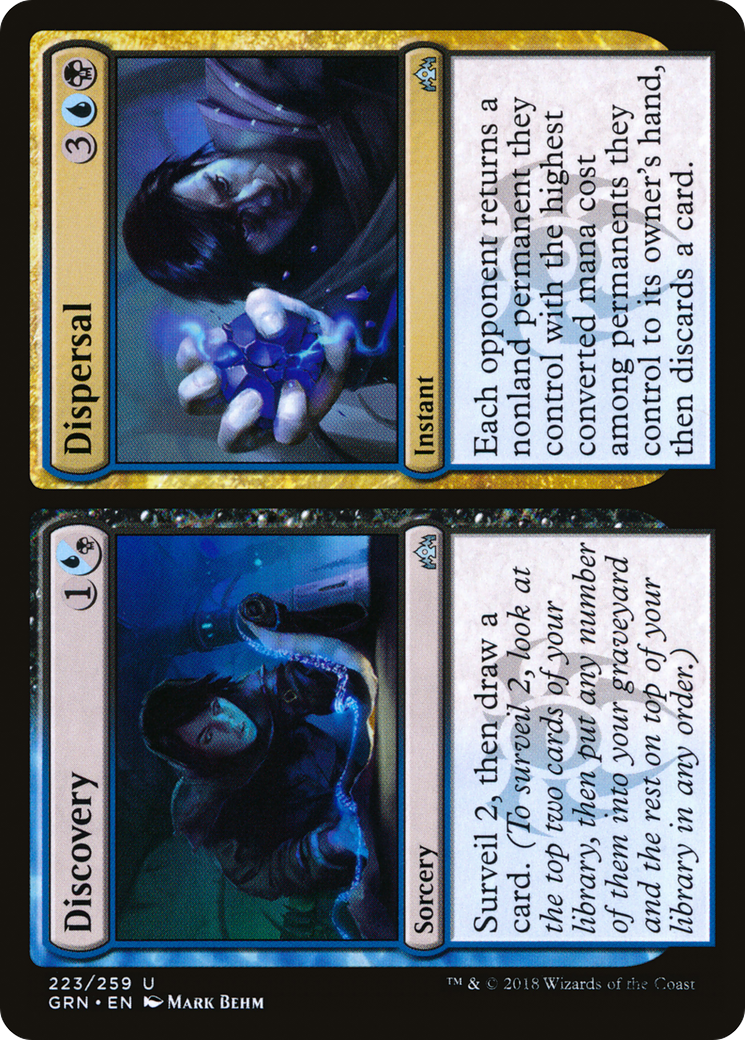 Discovery // Dispersal (GRN-223) [Guilds of Ravnica]