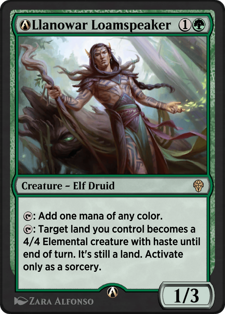 A-Llanowar Loamspeaker (DMU-A-170) [Dominaria United]