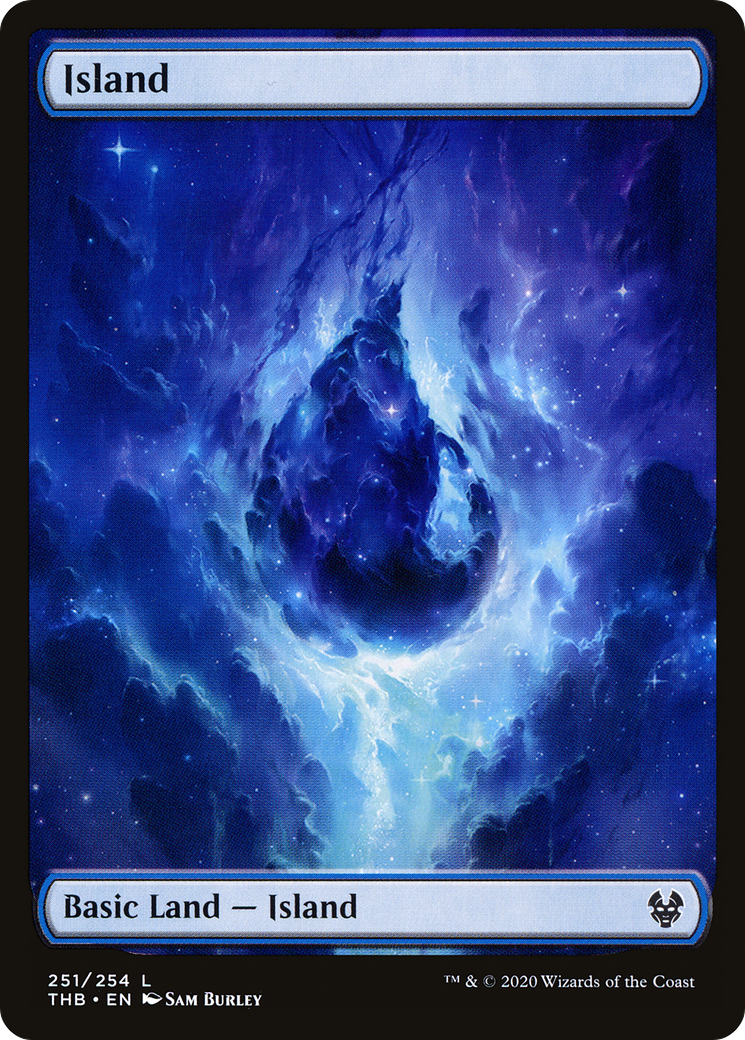 Island (THB-251) [Theros Beyond Death] Foil