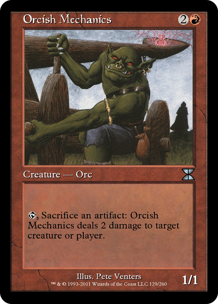 Orcish Mechanics (ME4-129) [Masters Edition IV]