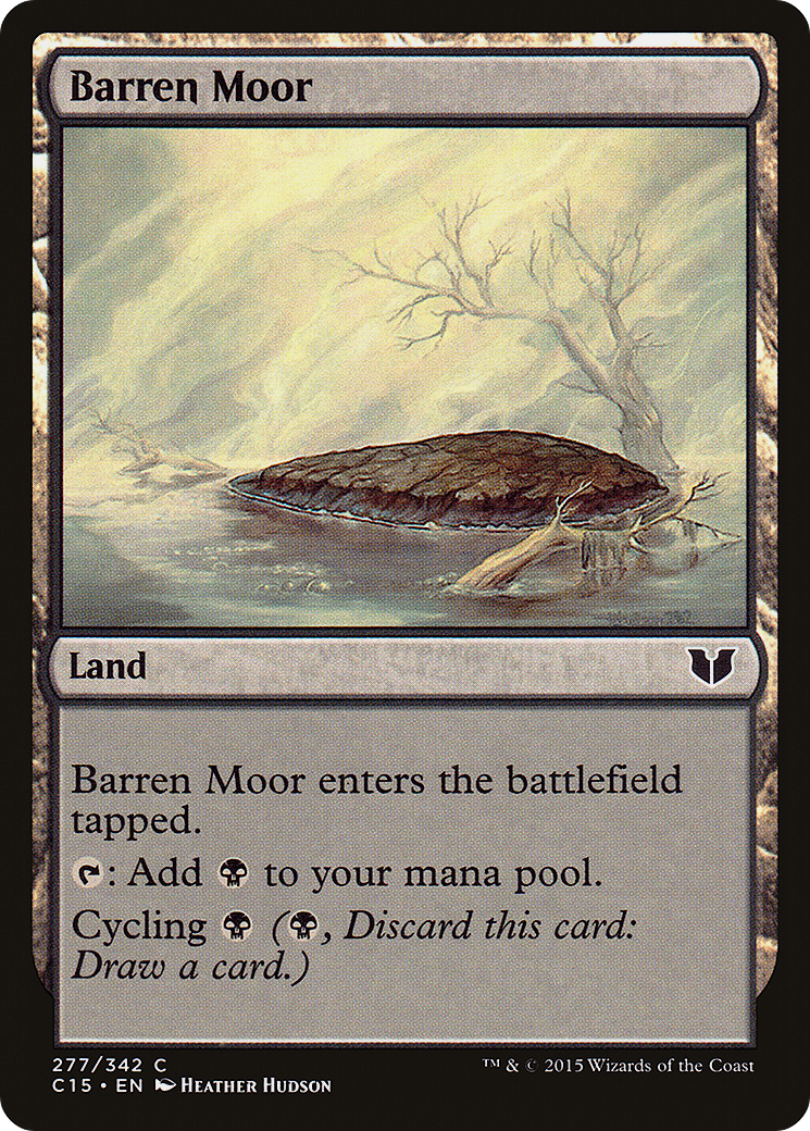 Barren Moor (C15-277) [Commander 2015]