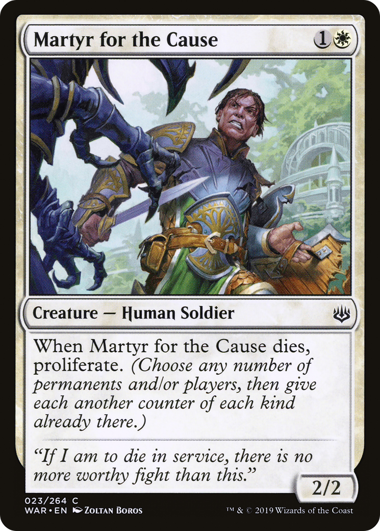 Martyr for the Cause (WAR-023) [War of the Spark] Foil