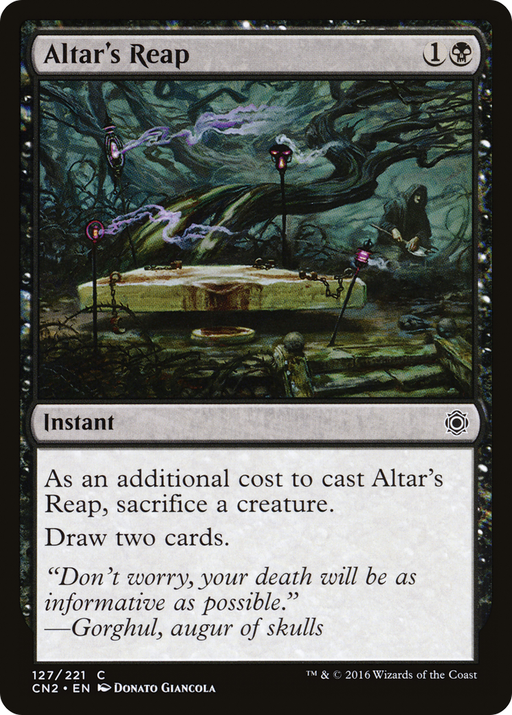 Altar's Reap (CN2-127) [Conspiracy: Take the Crown] Foil