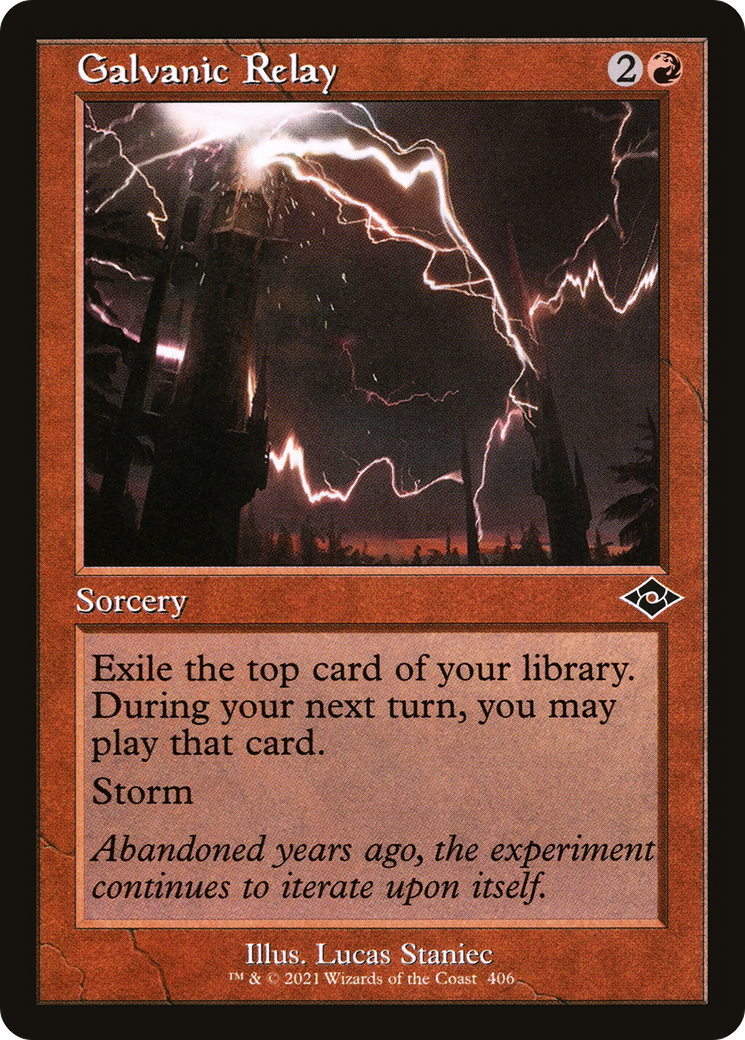 Galvanic Relay (Retro Frame) (MH2-406) [Modern Horizons 2] Foil