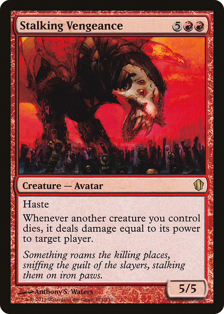 Stalking Vengeance (C13-121) [Commander 2013]