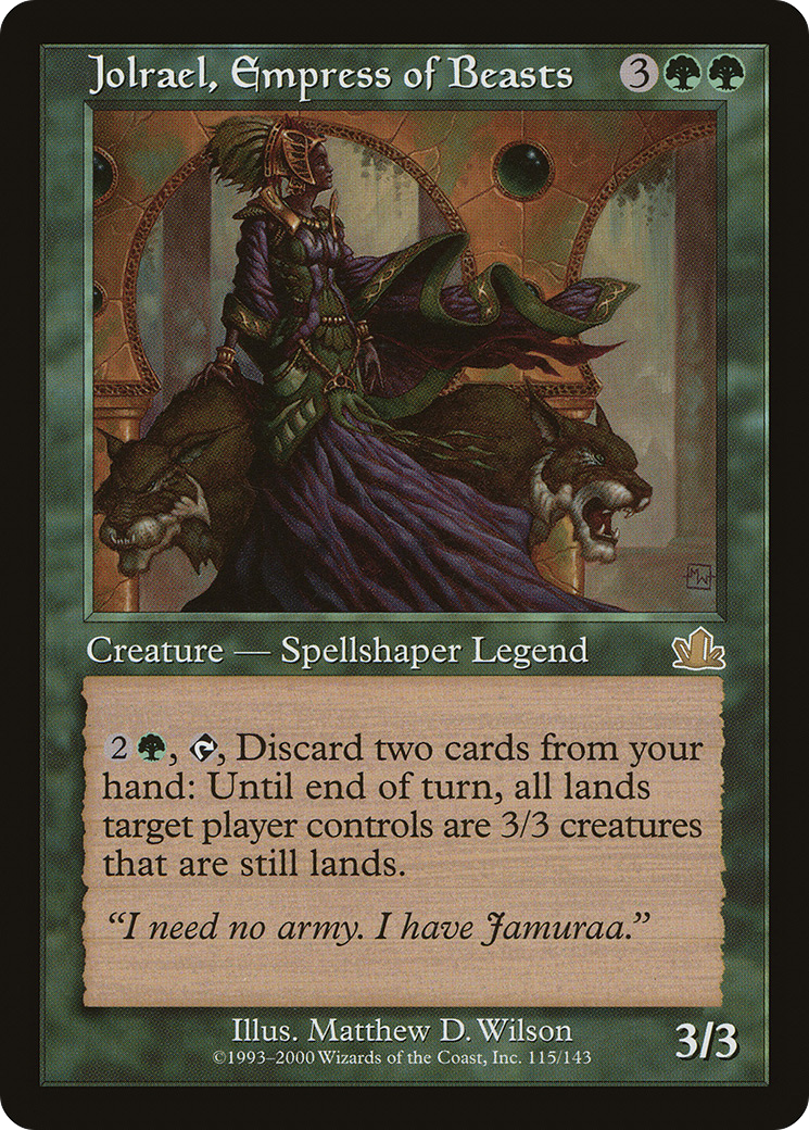 Jolrael, Empress of Beasts (PCY-115) [Prophecy]