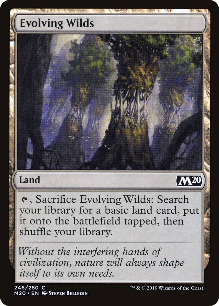 Evolving Wilds (M20-246) [Core Set 2020]