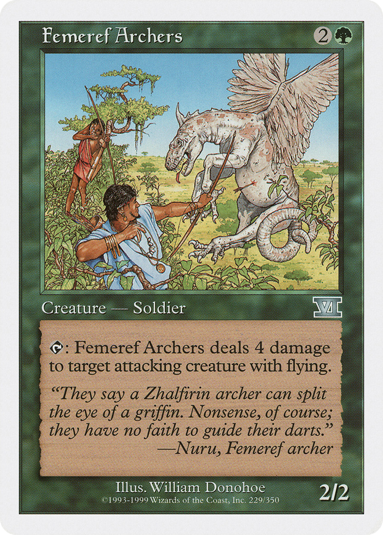 Femeref Archers (6ED-229) [Classic Sixth Edition]