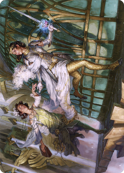 Daring Escape // Daring Escape (ASNC-018) (Borderless) [New Capenna Art Series]