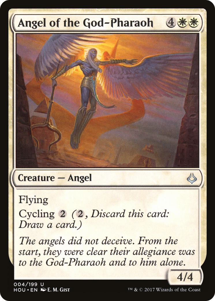 Angel of the God-Pharaoh (HOU-004) [Hour of Devastation]
