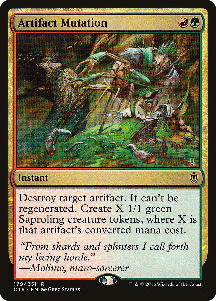 Artifact Mutation (C16-179) [Commander 2016]