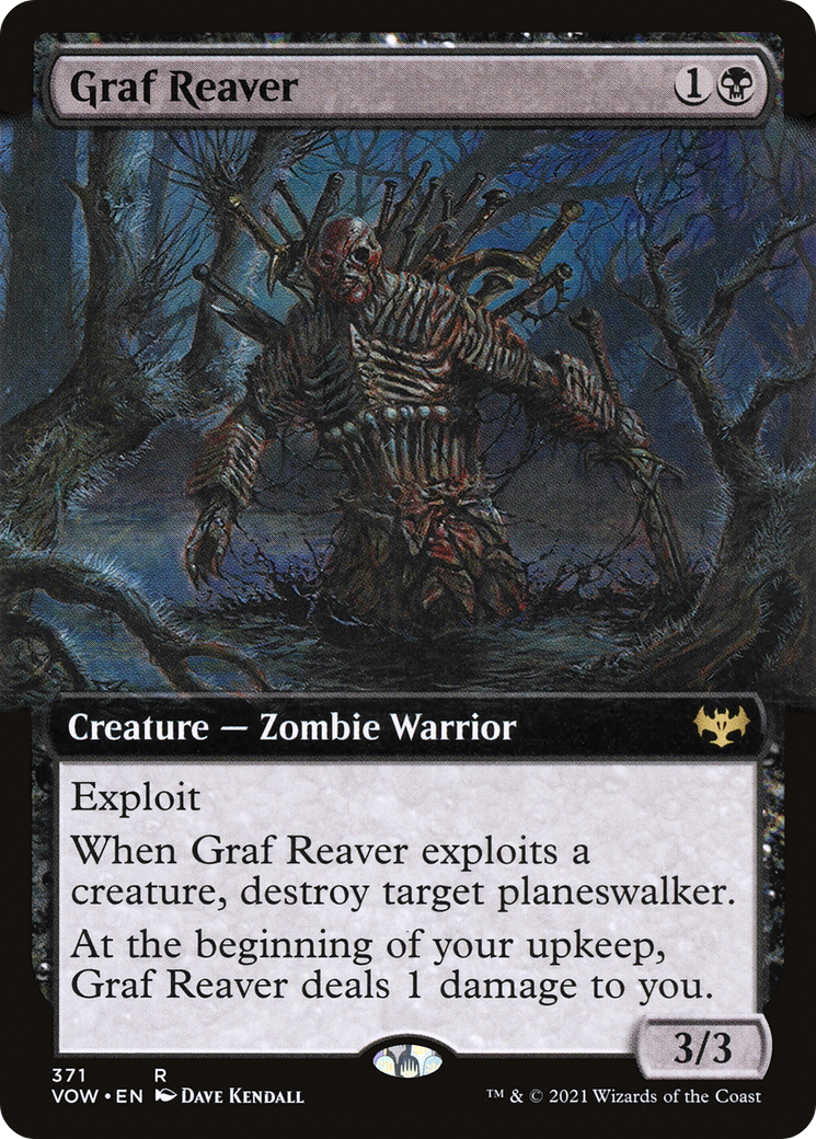 Graf Reaver (Extended Art) (VOW-371) [Innistrad: Crimson Vow] Foil