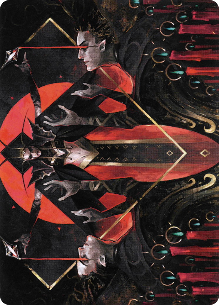 Gift of Fangs // Gift of Fangs (AVOW-034) (Borderless) [Crimson Vow Art Series]