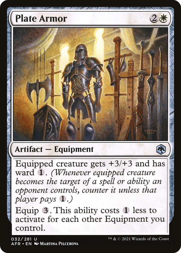 Plate Armor (AFR-032) [Adventures in the Forgotten Realms]