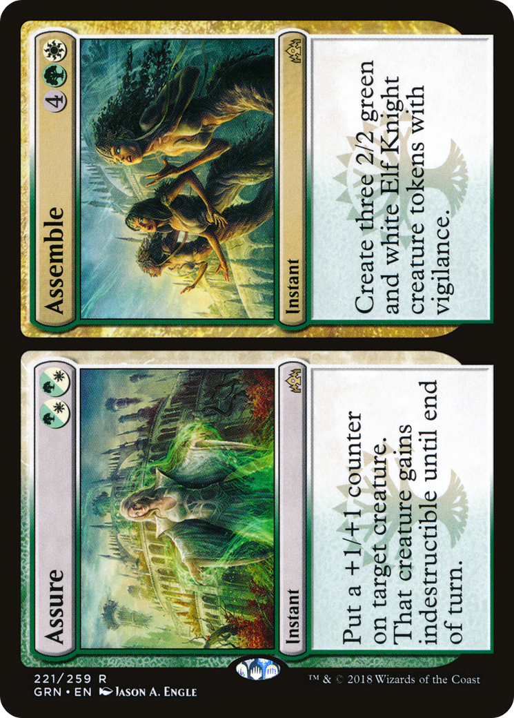 Assure // Assemble (GRN-221) [Guilds of Ravnica] Foil