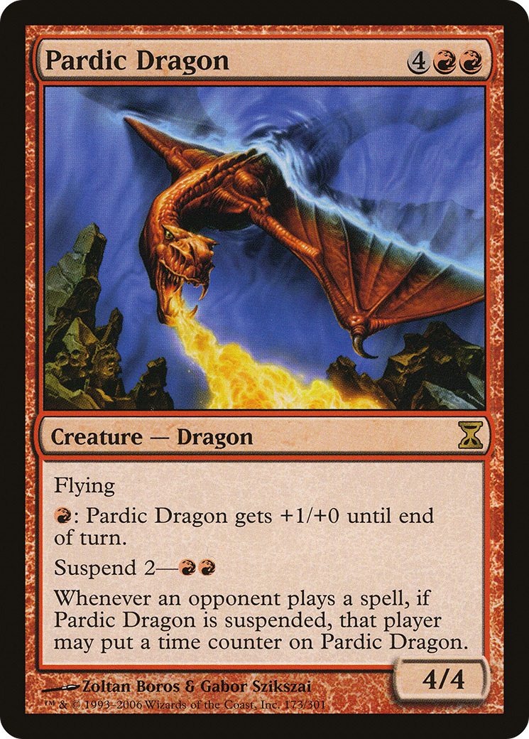 Pardic Dragon (TSP-173) [Time Spiral] Foil