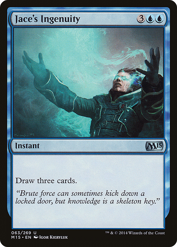 Jace's Ingenuity (M15-063) [Magic 2015]