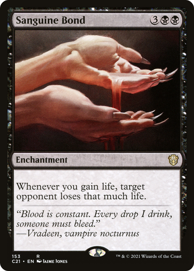 Sanguine Bond (C21-153) [Commander 2021]