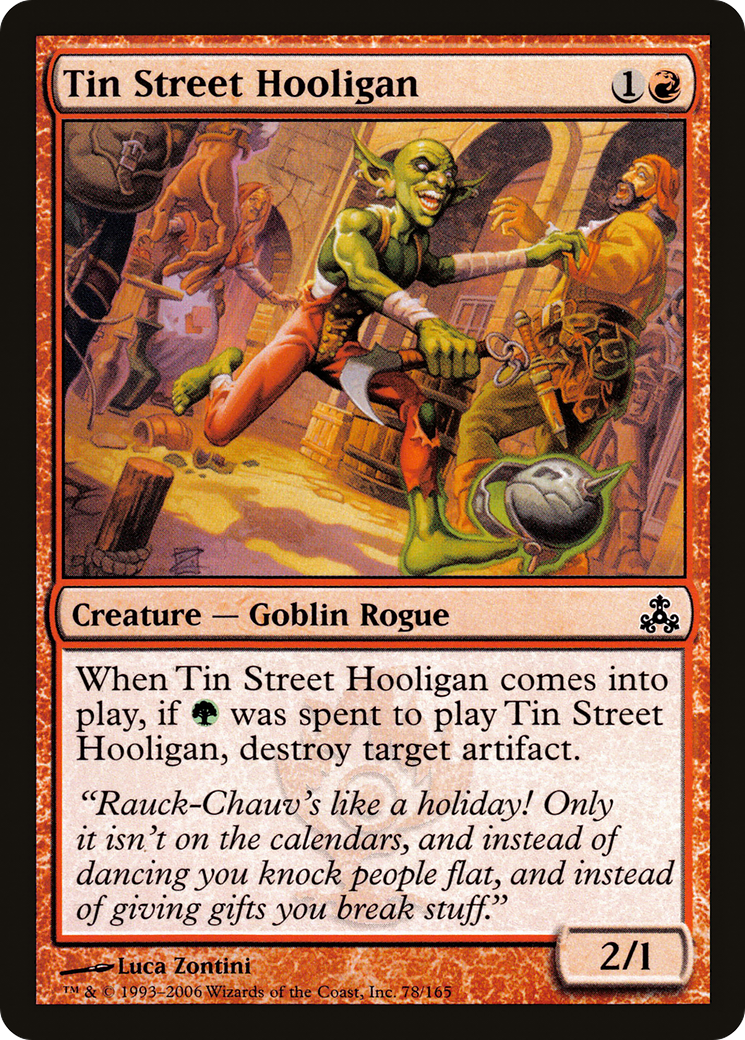 Tin Street Hooligan (GPT-078) [Guildpact]