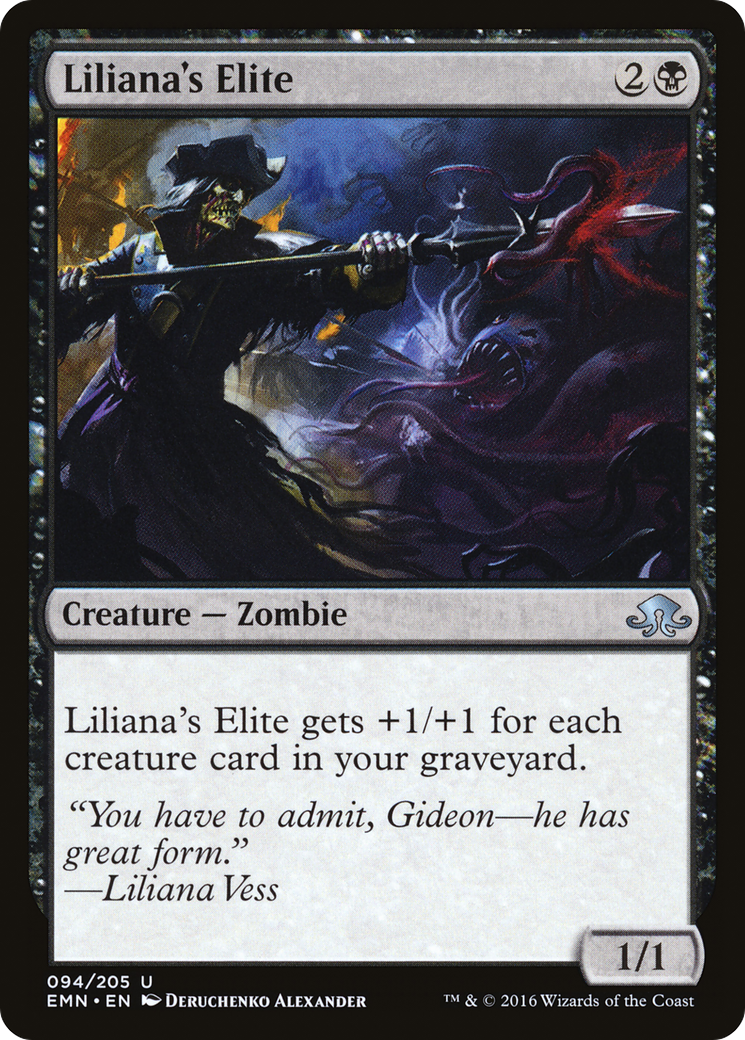 Liliana's Elite (EMN-094) [Eldritch Moon]