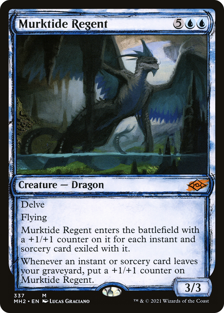Murktide Regent (Showcase) (MH2-337) [Modern Horizons 2] Foil