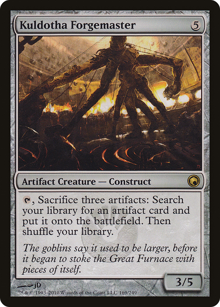 Kuldotha Forgemaster (SOM-169) [Scars of Mirrodin] Foil