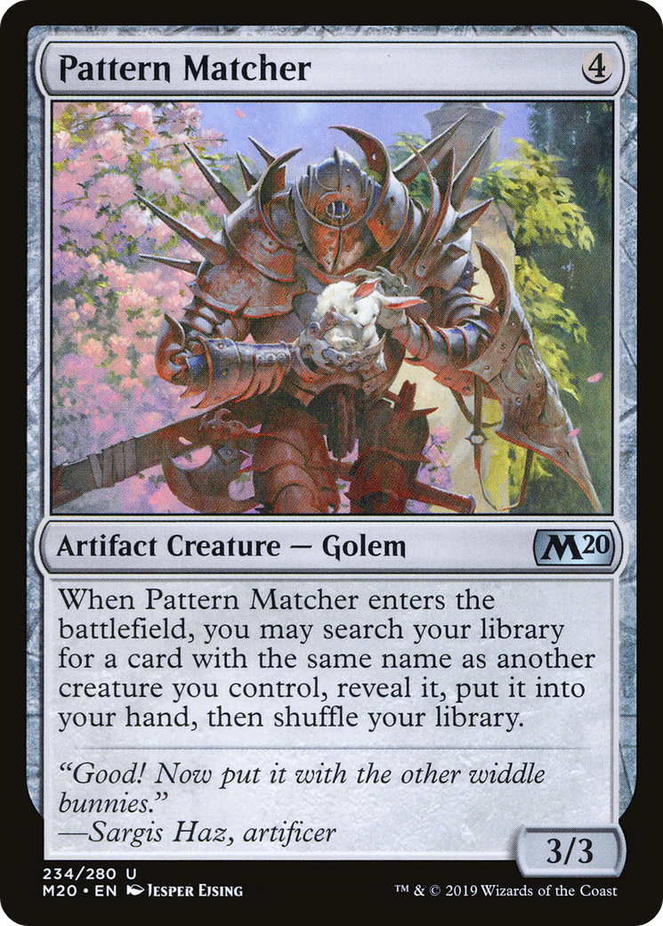 Pattern Matcher (M20-234) [Core Set 2020]