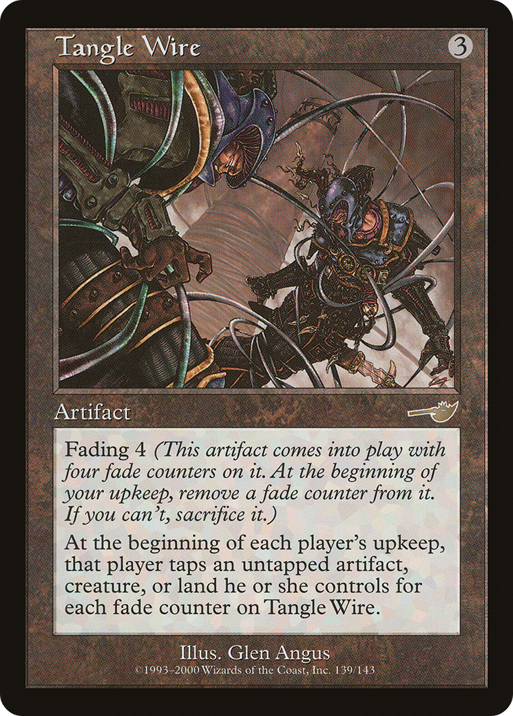 Tangle Wire (NMS-139) [Nemesis] Foil