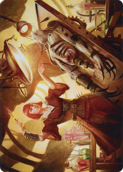 Ashnod, Flesh Mechanist // Ashnod, Flesh Mechanist (ABRO-015) (Borderless) [The Brothers' War Art Series] Foil