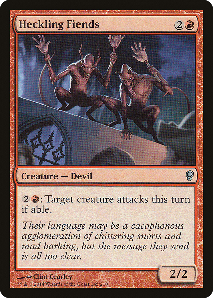 Heckling Fiends (CNS-145) [Conspiracy]