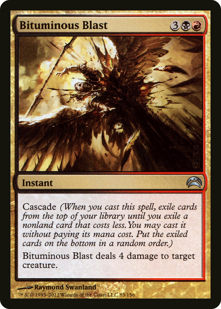 Bituminous Blast (PC2-083) [Planechase 2012] Foil