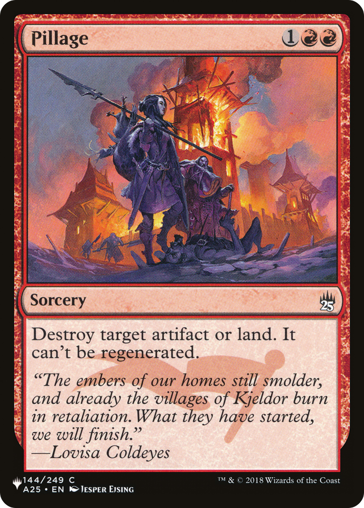Pillage (PLST-A25-144) [The List]