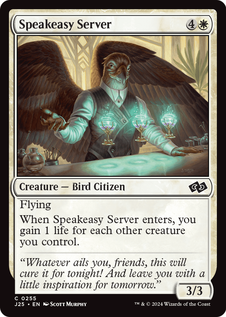 Speakeasy Server (J25-255) [Foundations Jumpstart]