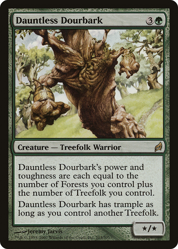 Dauntless Dourbark (LRW-203) [Lorwyn] Foil