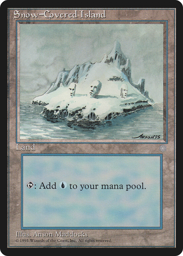 Snow-Covered Island (ICE-348) [Ice Age]